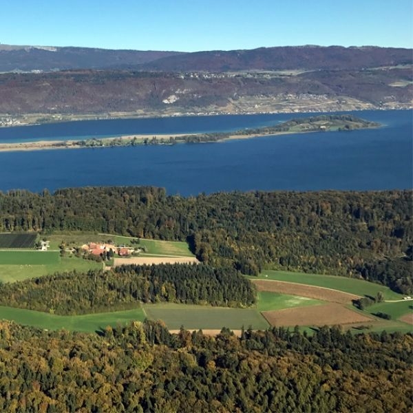 Drei Seen Flug